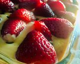 Foto del paso 7 de la receta: POSTRE DE 🍫CHOCOLATE🍫, DULCE DE LECHE🍯 Y 🍓🍓FRUTILLAS🍓🍓