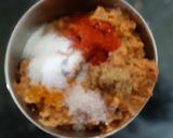 A picture of step 2 of Tomato Pachadi.