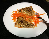 Foto del paso 14 de la receta: Salmón especiado al horno con puré de cogollo de Tudela