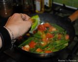 A picture of step 5 of Green Beans Stew With Beef خورشت لوبیا سبز.