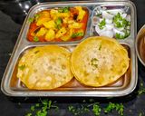 A picture of step 3 of Potato Curry.