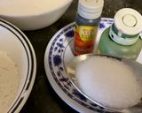 Foto langkah ke 1 dari resep Kue Lapis Pepe Tepung kanji.