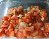 Foto del paso 8 de la receta: Tacos con sobras de pollo y pico de gallo