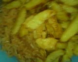 A picture of step 1 of My coconut jollof rice.
