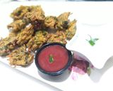 A picture of step 4 of Mix Vegetable Pakory.