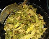 A picture of step 3 of Healthy chapati roll.