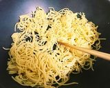 A picture of step 2 of Delicious Noodles: Our Family's Yakisoba.