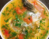 A picture of step 4 of Carp Soup with Fermented Rice.