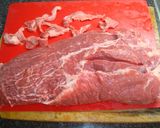 Foto del paso 1 de la receta: Punta de paleta a la plancha