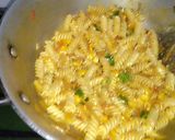 A picture of step 7 of Indian Style Pasta.