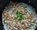 A picture of step 5 of Bombil(dried bombay duck) chutney.