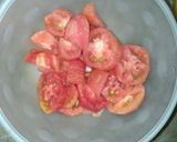 A picture of step 4 of Boneless chicken karahi.