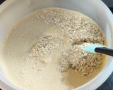 Foto del paso 2 de la receta: Budín de avena con manzana, pera y banana saludable