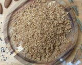 Une image de l'étape 4 de 🌿 Crumble salé au sésame.
