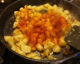 A picture of step 6 of Sour Chilli potato & sweet turmeric paneer (Veg).
