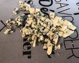 Une image de l'étape 4 de Gratin de pâtes au légumes,roquefort et tomates cerises.
