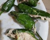 A picture of step 2 of Chilli pakora 🌶️🌶️.