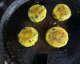 A picture of step 7 of Sweet Potato 🍠 & Barley Flour Stuff Roti (Tikki Chaat From Left Over Stuffing).