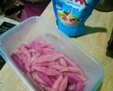 Foto langkah ke 3 dari resep Cenil Buah Naga.
