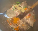 Foto del paso 7 de la receta: Posta rosada al jugo con champiñones