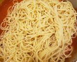 A picture of step 2 of Dominican Style Spaghetti.