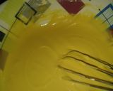 A picture of step 5 of Pakora kadhi.