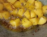 A picture of step 1 of Aloo Beans Bhaja.