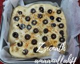 A picture of step 3 of Focaccia Bread.
