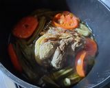 Une image de l'étape 5 de Tajine d'agneau aux gombos 🍴.