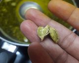A picture of step 3 of Kesari bath.