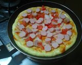 Foto langkah ke 4 dari resep Pizza Simple tanpa oven.