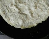 A picture of step 5 of Paneer stuff corn chilla.