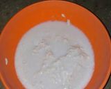 A picture of step 3 of Daal mash (white lentil) ke dahi bare (iftar recipe).
