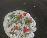 A picture of step 3 of ચીઝી ઉત્તપમ (cheesy uttapam recipe in gujarati).