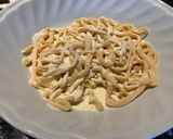 Foto del paso 4 de la receta: Linguini de Semolino con salsa de langostinos