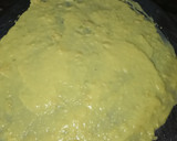 A picture of step 5 of Gujarati khandvi.