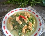 Foto langkah ke 3 dari resep Sayur tempe daun pucuk labu siam.