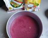 Foto langkah ke 4 dari resep Red Velvet Tanpa Terigu (No mixer, bisa kukus/oven).