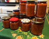 Une image de l'étape 15 de Sauce extra forte aux deux piments,oignons,tomates,gingembre et aromates.