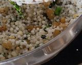 A picture of step 8 of Sabudana Khichdi.