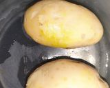 A picture of step 2 of Aloo Chana Chaat.