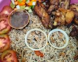 Foto langkah ke 2 dari resep Nasi kebuli ayamm.