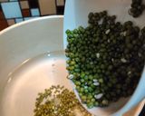 Foto langkah ke 2 dari resep 3. Bubur Kacang Hijau & Jali (Tanpa Santan).