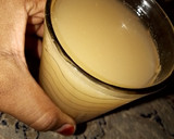 A picture of step 1 of Coconut n pineapple based tamarind refresher.
