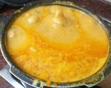A picture of step 2 of Mutton besan curd curry.
