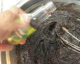 Foto langkah ke 5 dari resep Brownies Kukus Sayur Kenikir.