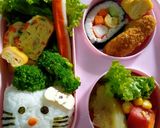 Foto langkah ke 12 dari resep Bento Anak karakter.