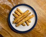 A picture of step 4 of Cheese straws from excess pastry.