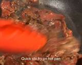 Easy stir fried honey and soysauce beef with egg noodles recipe step 2 photo