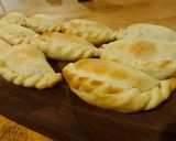 Foto del paso 3 de la receta: Espanadas de espinaca, carne y salsa blanca